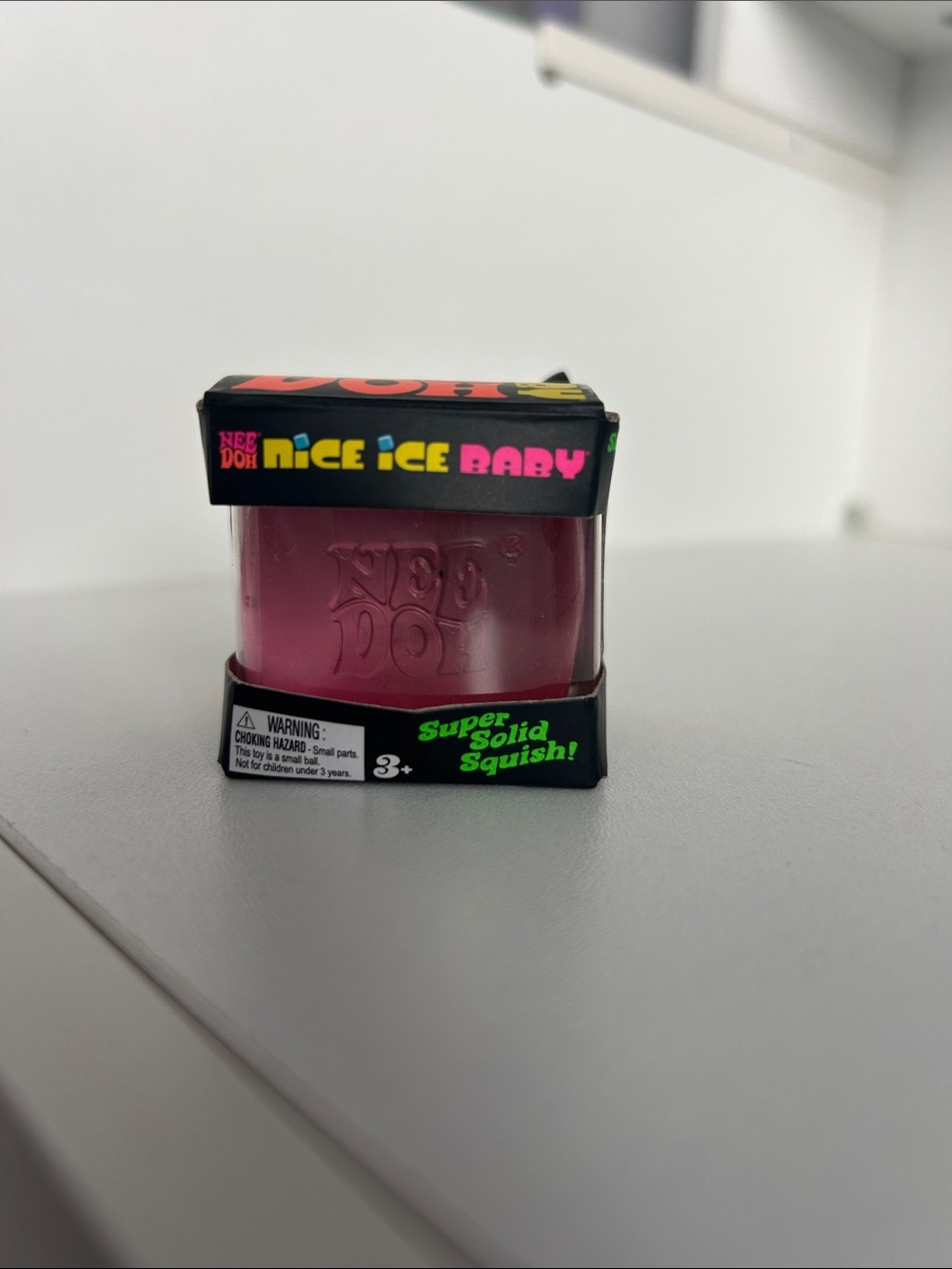 Nice Ice Baby Super Solid Squish - Pink NeeDoh